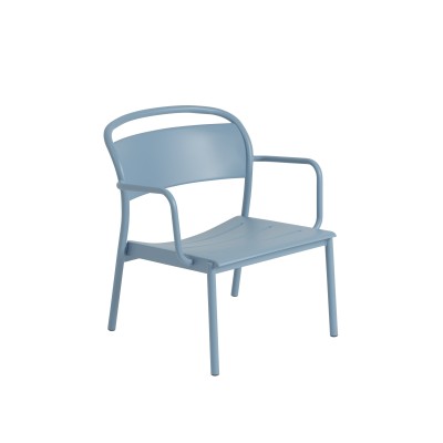 Linear Steel Lounge Armchair