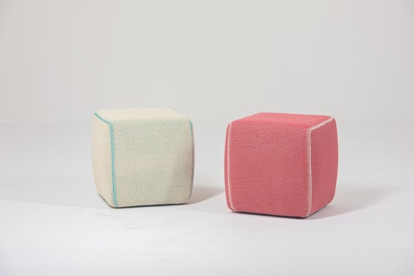 BuzziKnit Pouf Square